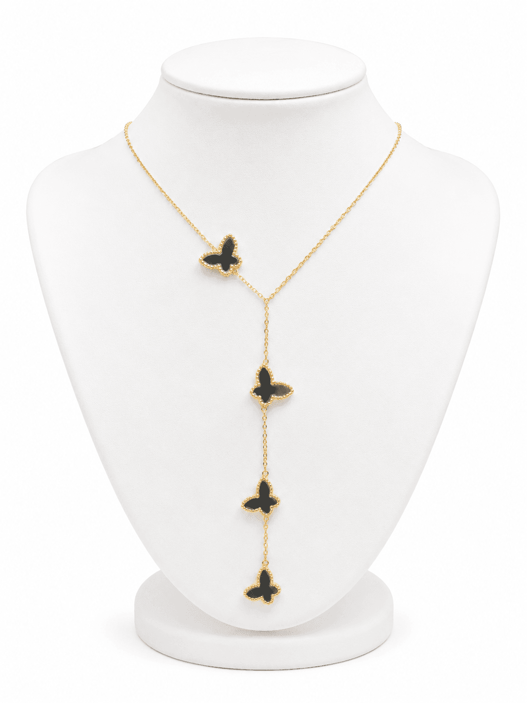 0018 | Black Butterflies Necklace